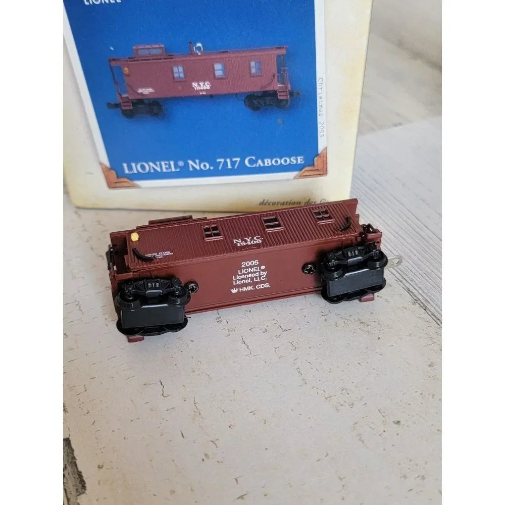 Hallmark lionel No. 717 Caboose ornament Xmas‎ 2005
